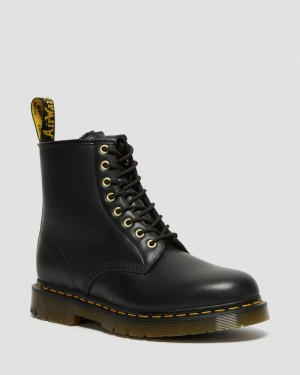 Botas Dr Martens 1460 DM's Wintergrip Cuero Encaje Up Boots (Blizzard Wp) Negras | RT27-X5VH