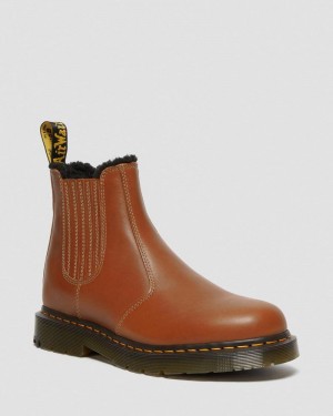 Botas Dr Martens 2976 DM's Wintergrip Cuero Chelsea Boots (Blizzard Wp) Tan | EY80-M7HR