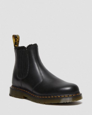 Botas Dr Martens 2976 DM's Wintergrip Cuero Chelsea Boots (Blizzard Wp) Negras | SE01-S1FT