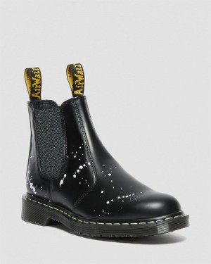 Botas Dr Martens 2976 Neighborhood Smooth Cuero Chelsea Boots (Smooth Cuero) Negras | DM07-T1KN