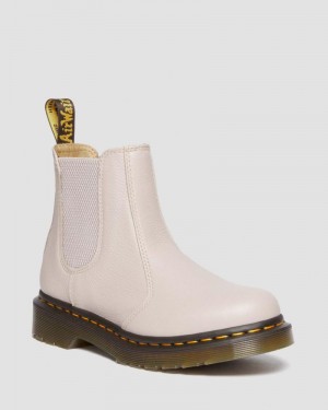 Botas Dr Martens 2976 - Cuero Chelsea Boots (Virginia) Vintage Taupe | TR24-V3QT