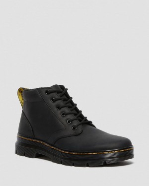 Botas Dr Martens Bonny Cuero Casuales Boots (Wyoming) Negras | HI50-C0WX