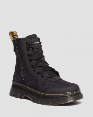 Botas Dr Martens Tarik Zip Poly & Cuero Utility Boots (Ajax + Extra Tough 50/50 + Hydro) Negras | KG99-N2VP