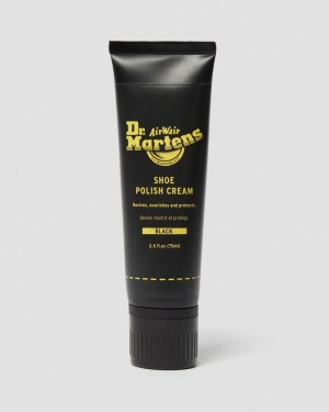 Cuidado del Calzado y Plantillas Dr Martens Black Shoe Polish Cream 75ml Tube Negras | GP03-W1NX