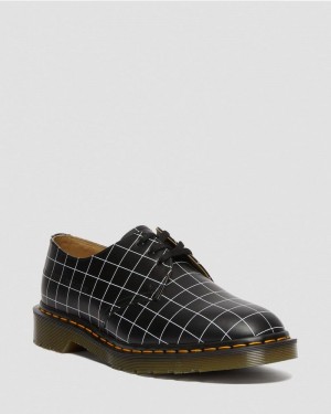 Zapatos Dr Martens 1461 Undercover Made in England Cuero Oxford Shoes (Smooth Cuero) Negras | OP71-B2WF