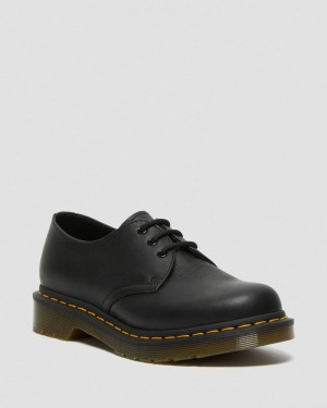 Zapatos Dr Martens 1461 - Virginia Cuero Oxford Shoes (Virginia) Negras | PN77-J5RB