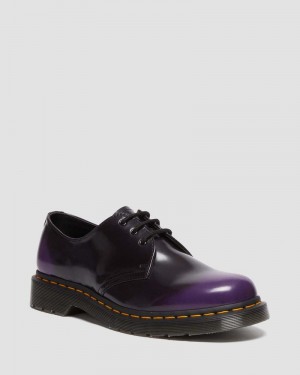 Zapatos Dr Martens Vegan 1461 Oxford Shoes (Oxford Rub Off) Moradas | KL00-U4YH