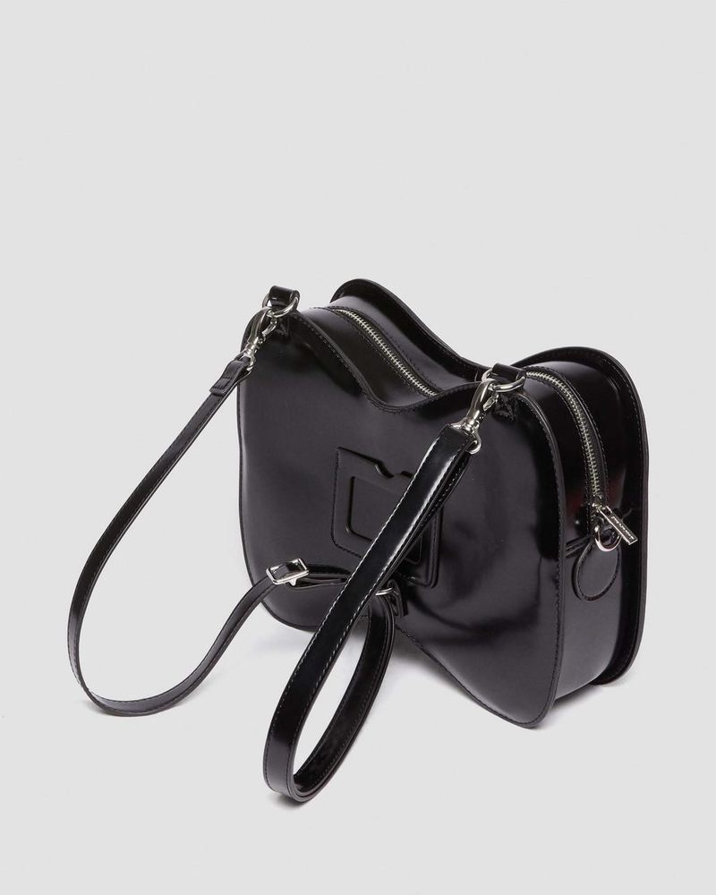 Bolsos y Mochilas Dr Martens Vegan Bow Bag (Oxford) Negras | DR01-K5RB