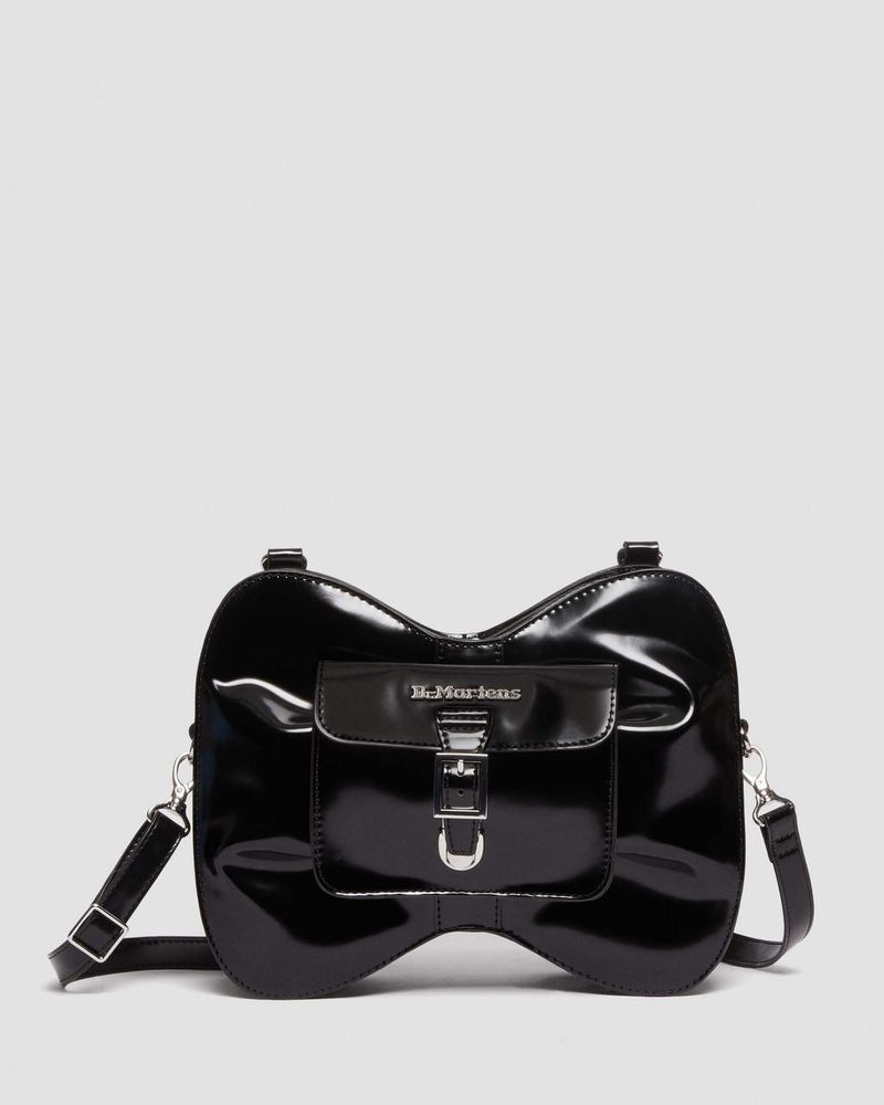 Bolsos y Mochilas Dr Martens Vegan Bow Bag (Oxford) Negras | DR01-K5RB