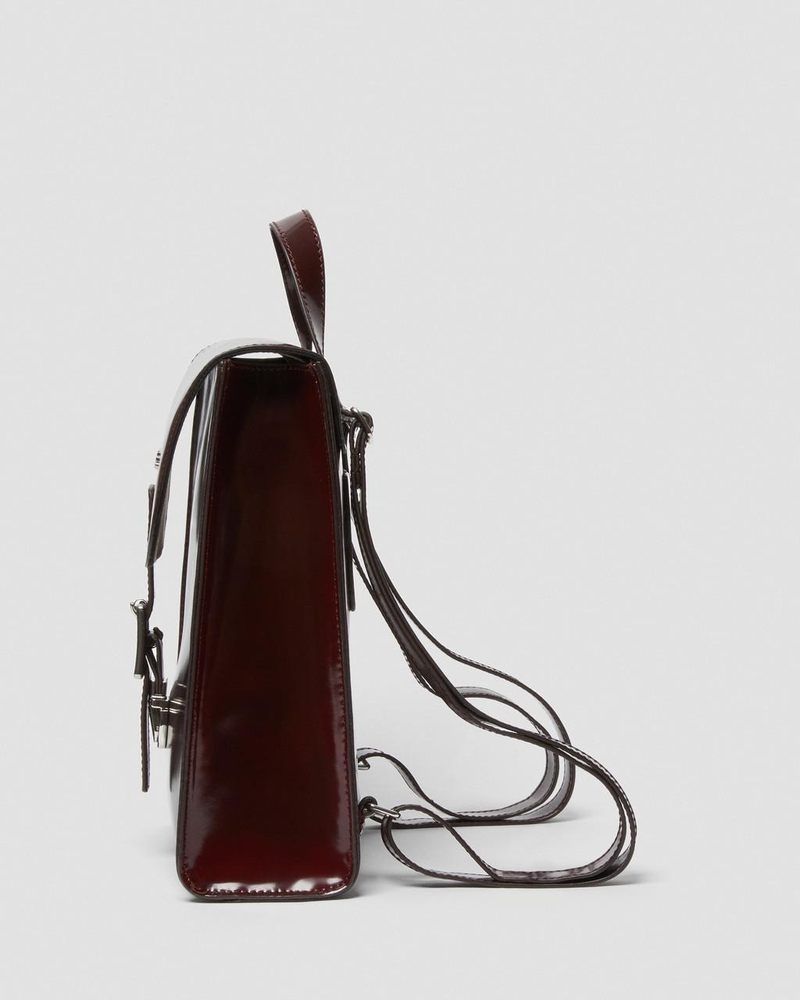 Bolsos y Mochilas Dr Martens Vegan Mini Backpack (Oxford Rub Off) Rojas | HM52-Y7BP