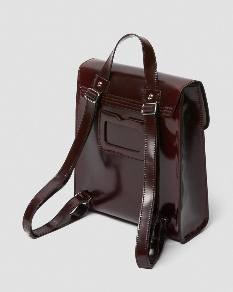 Bolsos y Mochilas Dr Martens Vegan Mini Backpack (Oxford Rub Off) Rojas | HM52-Y7BP