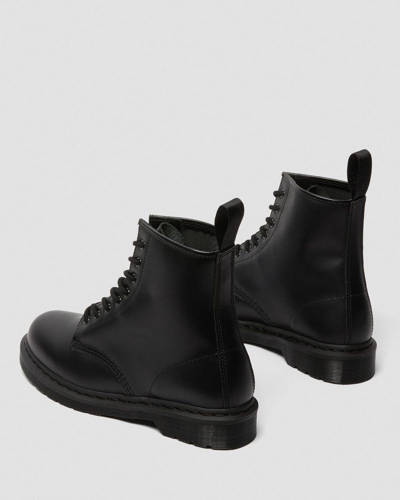 Botas Dr Martens 1460 Mono Smooth Cuero Encaje Up Boots (Smooth Cuero) Negras | EH11-I6VK