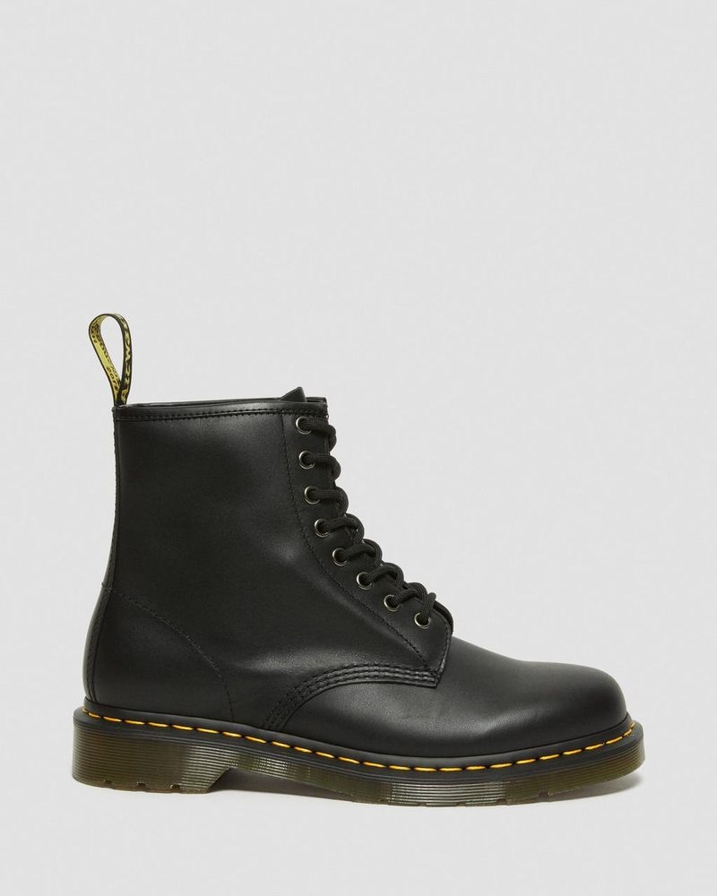 Botas Dr Martens 1460 Nappa Cuero Encaje Up Boots (Nappa Cuero) Negras | XM15-A1ZB