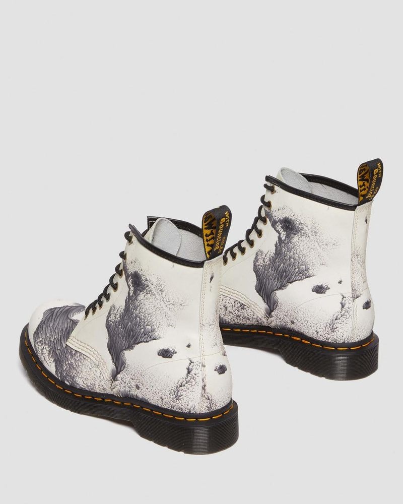 Botas Dr Martens 1460 Tate 'Decalcomania' Backhand Cuero Encaje Up Boots (Backhand) Multi | VS20-L5BK