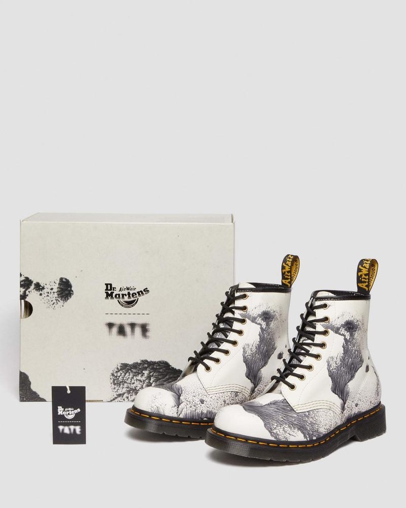 Botas Dr Martens 1460 Tate 'Decalcomania' Backhand Cuero Encaje Up Boots (Backhand) Multi | VS20-L5BK