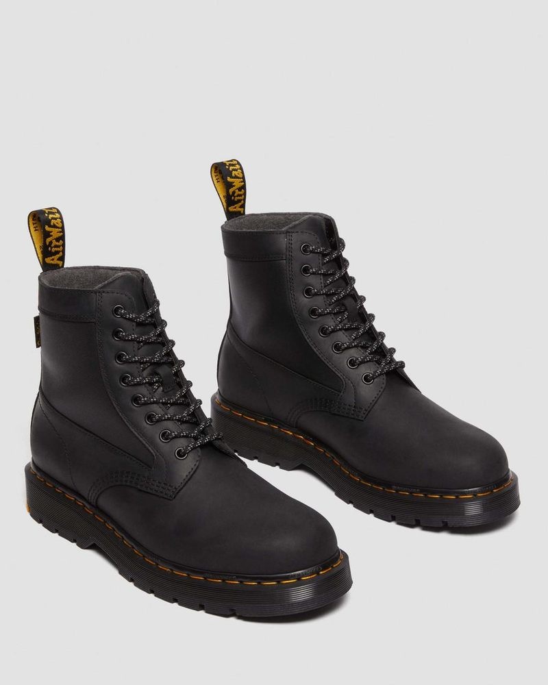 Botas Dr Martens 1460 Trinity Wintergrip Impermeables Boots Negras | KI50-D9WM