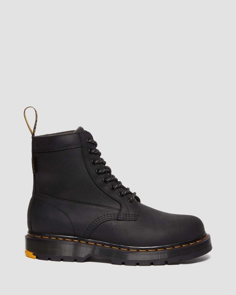 Botas Dr Martens 1460 Trinity Wintergrip Impermeables Boots Negras | KI50-D9WM