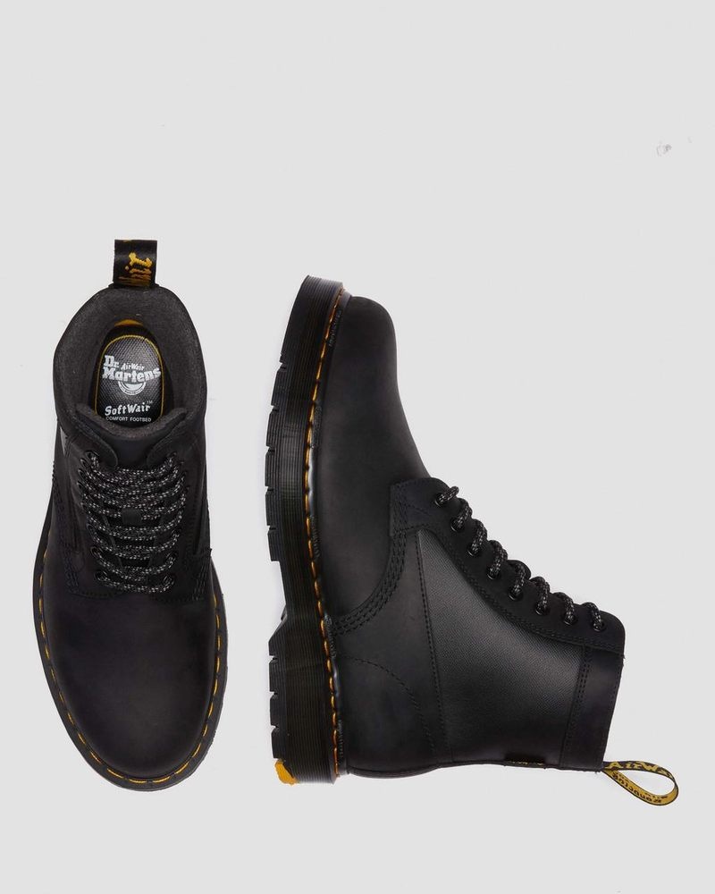 Botas Dr Martens 1460 Trinity Wintergrip Impermeables Boots Negras | KI50-D9WM