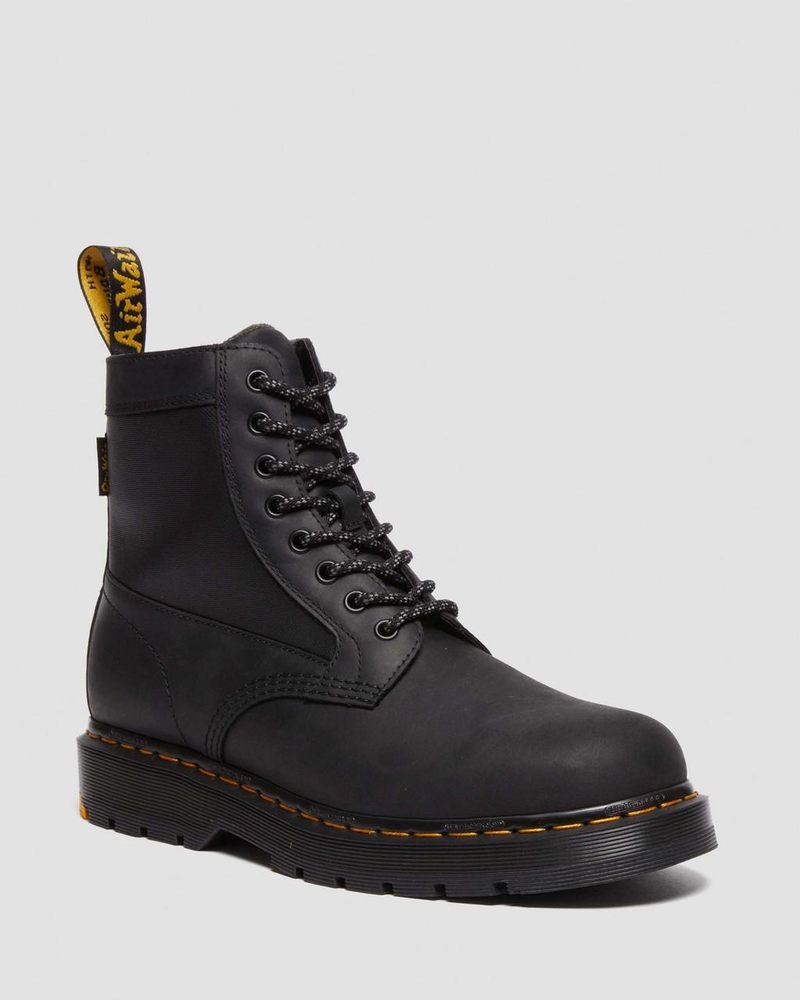 Botas Dr Martens 1460 Trinity Wintergrip Impermeables Boots Negras | KI50-D9WM