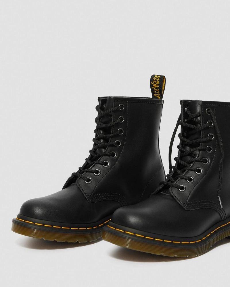 Botas Dr Martens 1460 - Nappa Cuero Encaje Up Boots (Nappa Cuero) Negras | LP41-O8WA