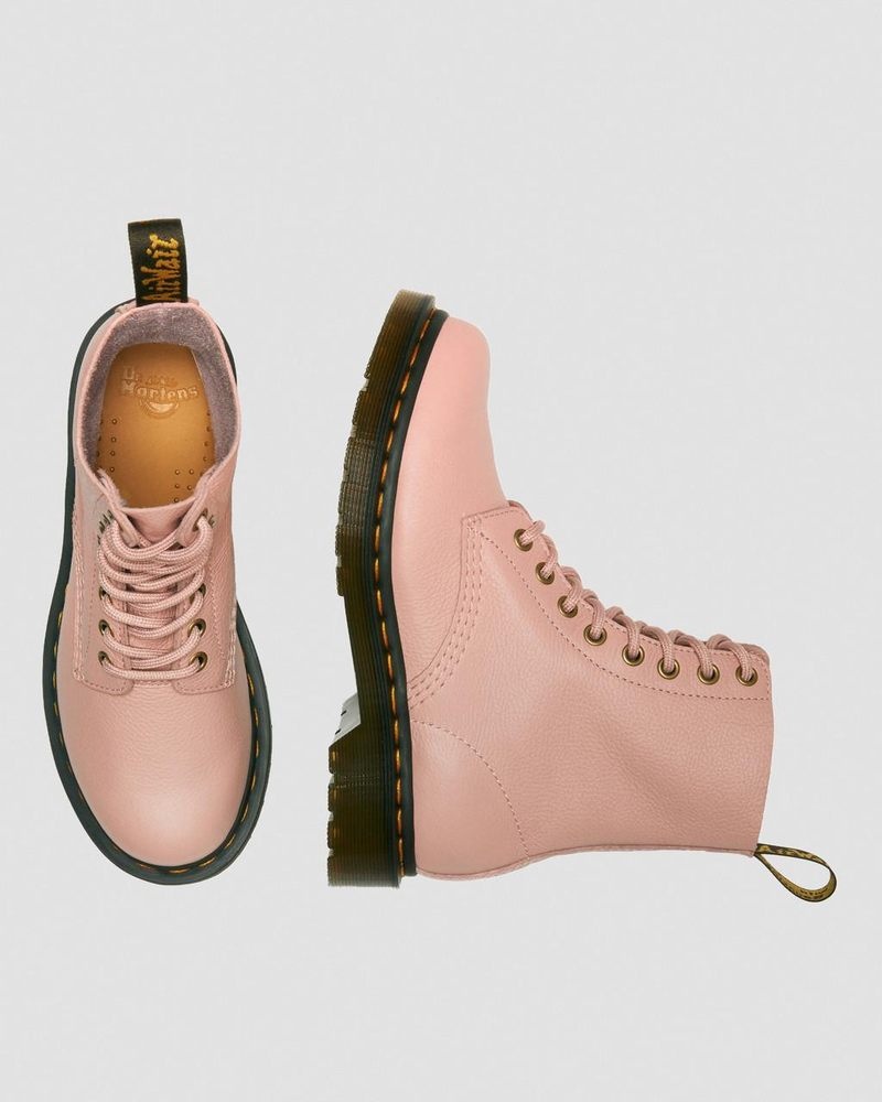 Botas Dr Martens 1460 - Pascal Virginia Cuero Boots (Virginia) Beige | JX93-K2FG