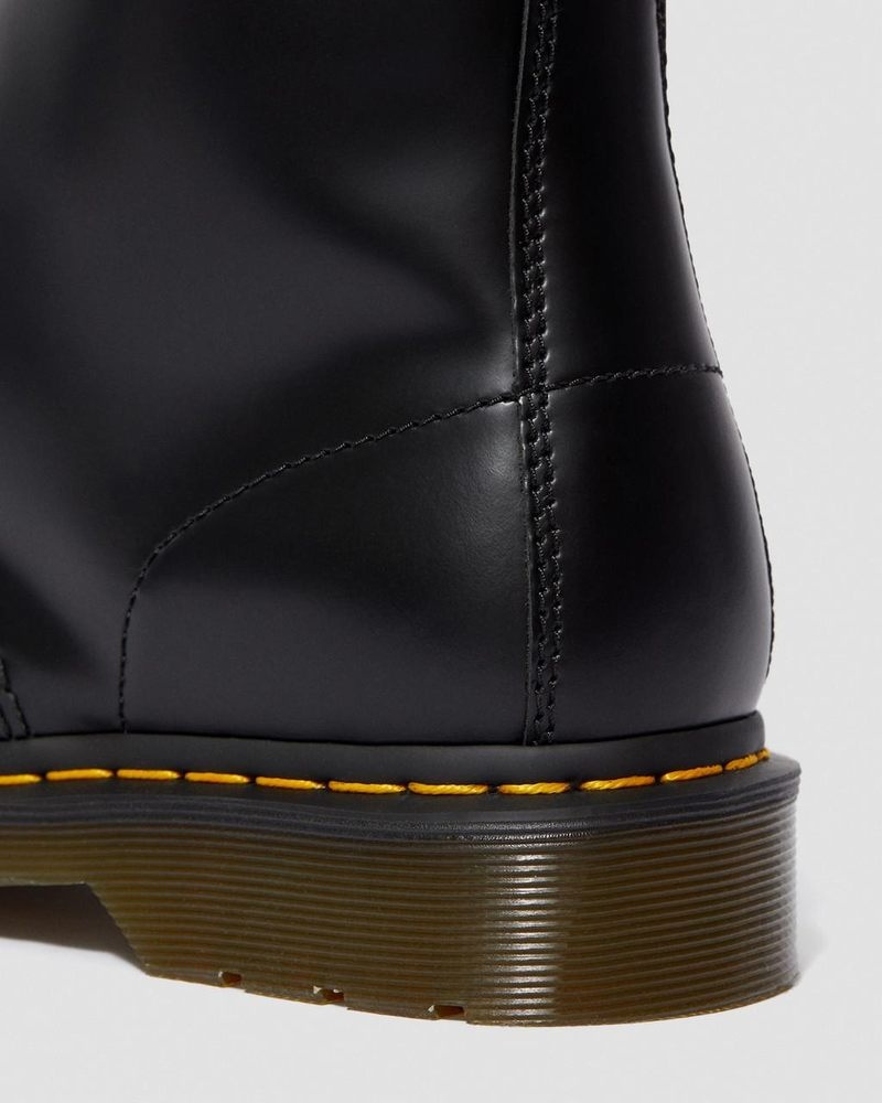 Botas Dr Martens 1914 Smooth Cuero Altas Boots (Smooth Cuero) Negras | PA17-X9NS