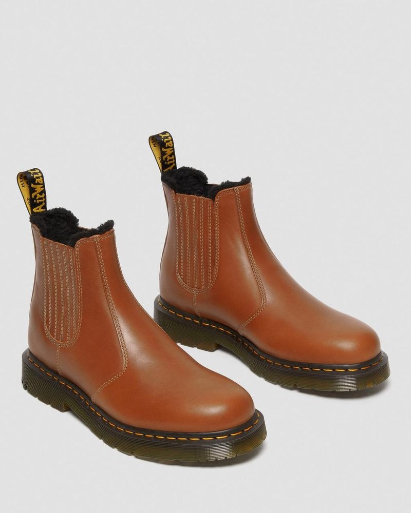 Botas Dr Martens 2976 DM's Wintergrip Cuero Chelsea Boots (Blizzard Wp) Tan | EY80-M7HR