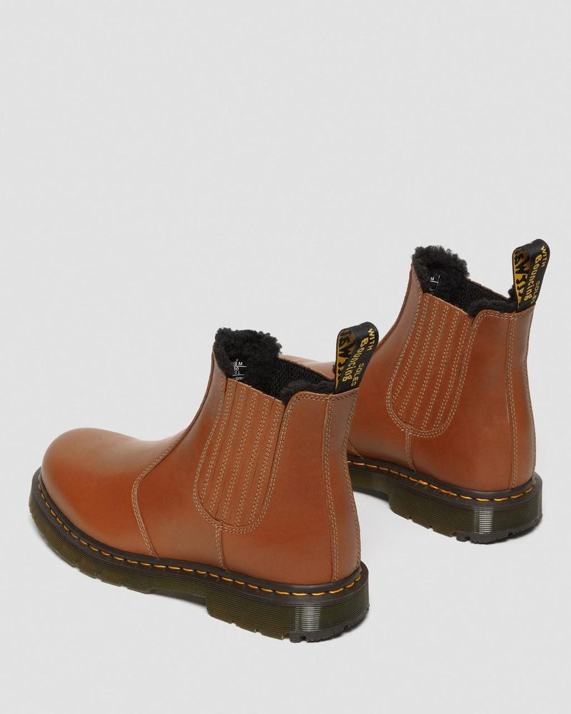 Botas Dr Martens 2976 DM's Wintergrip Cuero Chelsea Boots (Blizzard Wp) Tan | EY80-M7HR