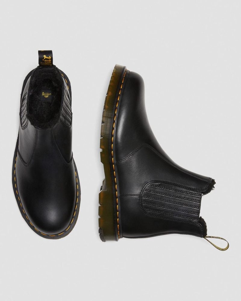 Botas Dr Martens 2976 DM's Wintergrip Cuero Chelsea Boots (Blizzard Wp) Negras | SE01-S1FT