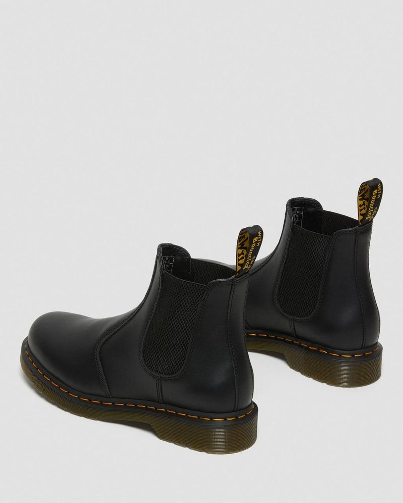 Botas Dr Martens 2976 Nappa Cuero Chelsea Boots (Nappa Cuero) Negras | GX42-Y8KR