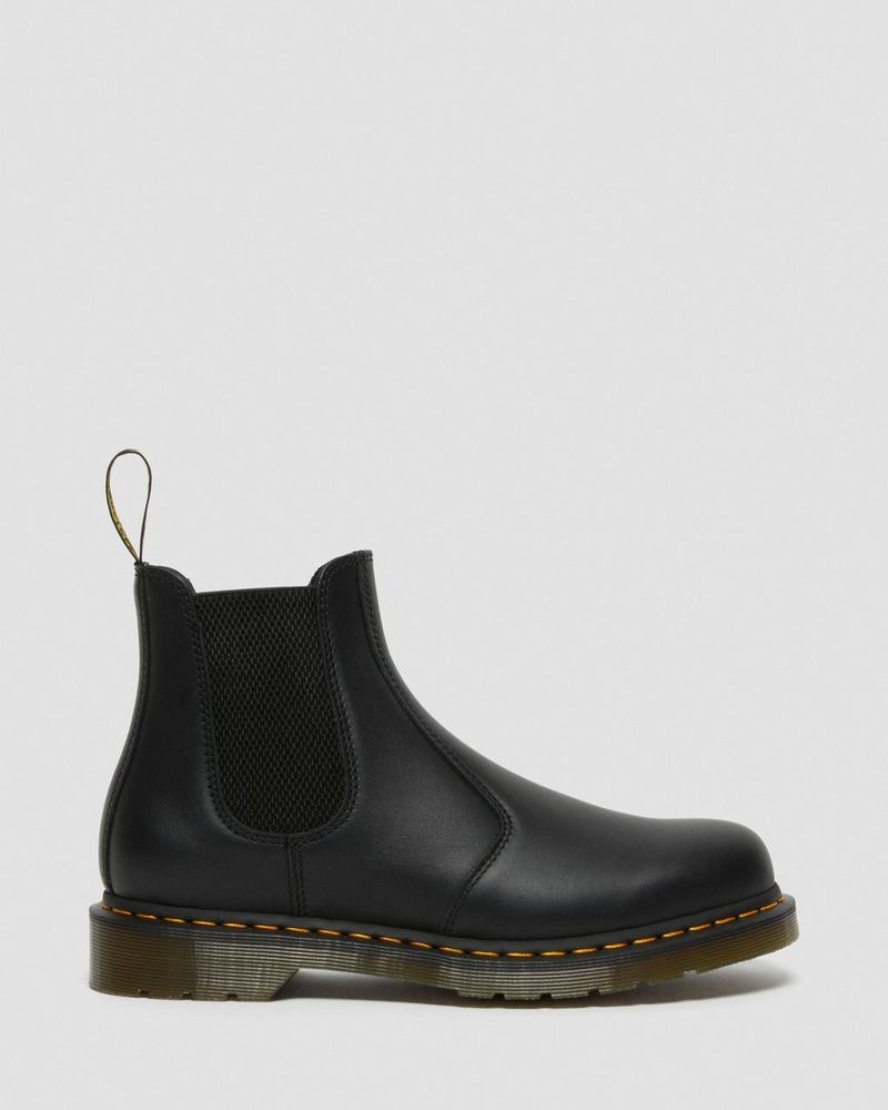 Botas Dr Martens 2976 Nappa Cuero Chelsea Boots (Nappa Cuero) Negras | GX42-Y8KR