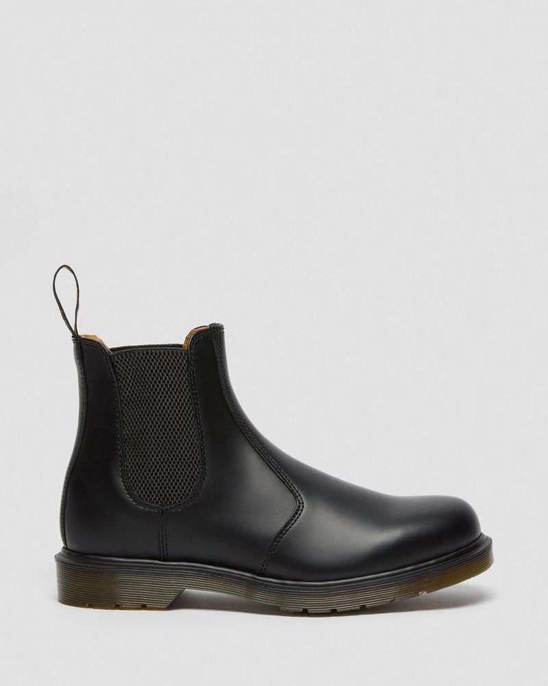 Botas Dr Martens 2976 Smooth Cuero Chelsea Boots (Smooth Cuero) Negras | NK02-R7DK