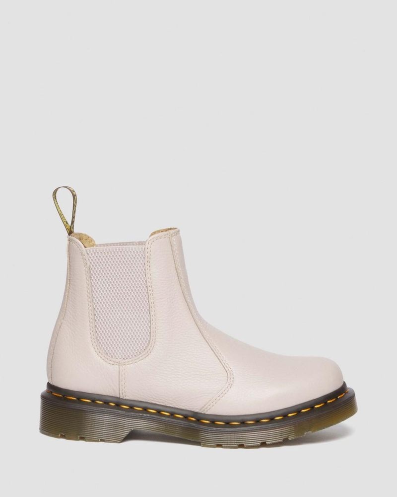 Botas Dr Martens 2976 - Cuero Chelsea Boots (Virginia) Vintage Taupe | TR24-V3QT