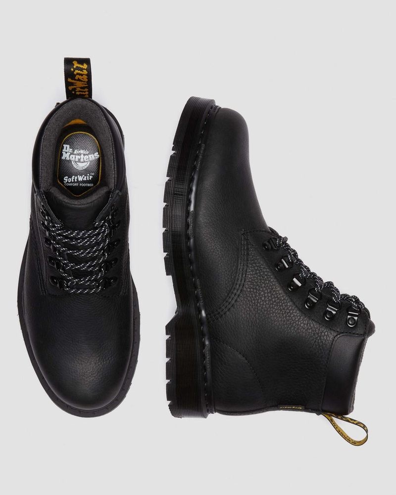 Botas Dr Martens 939 Trinity Impermeables Cuero Encaje Up Boots Negras | TO95-N4QL