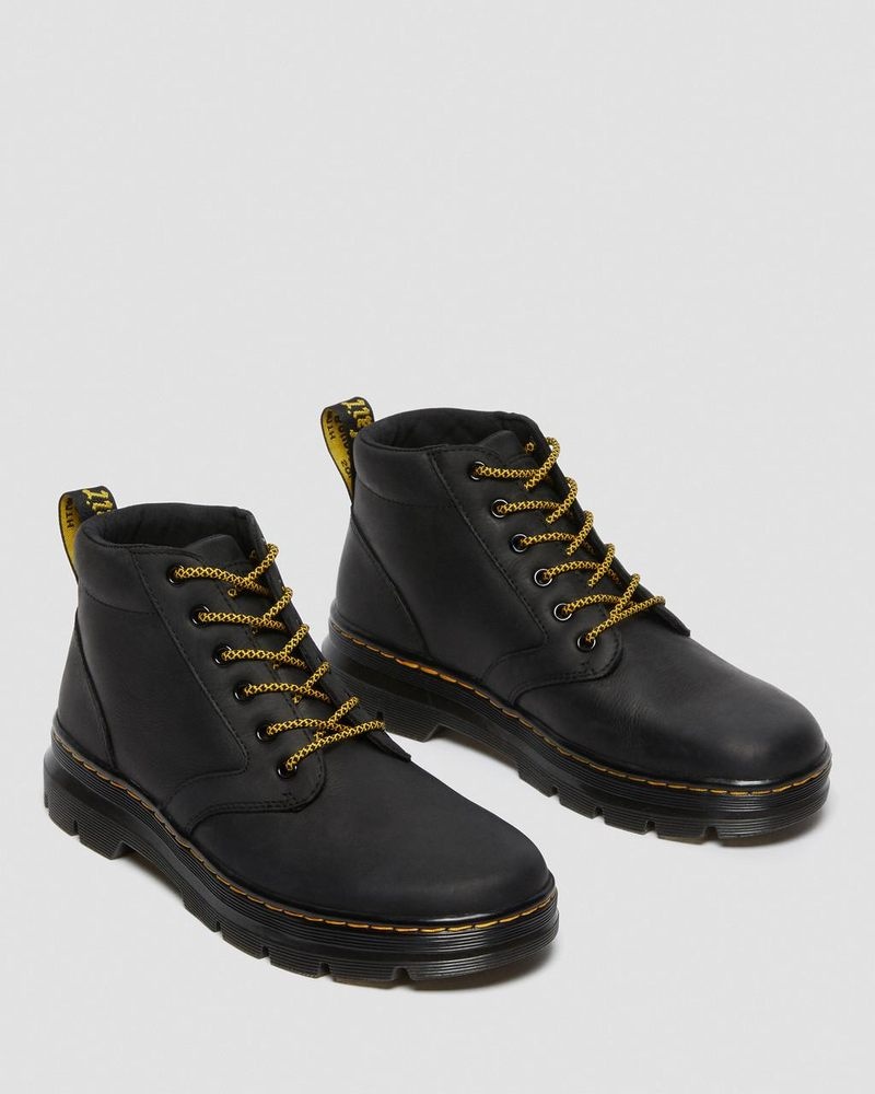 Botas Dr Martens Bonny Cuero Casuales Boots (Wyoming) Negras | UR16-B6XC