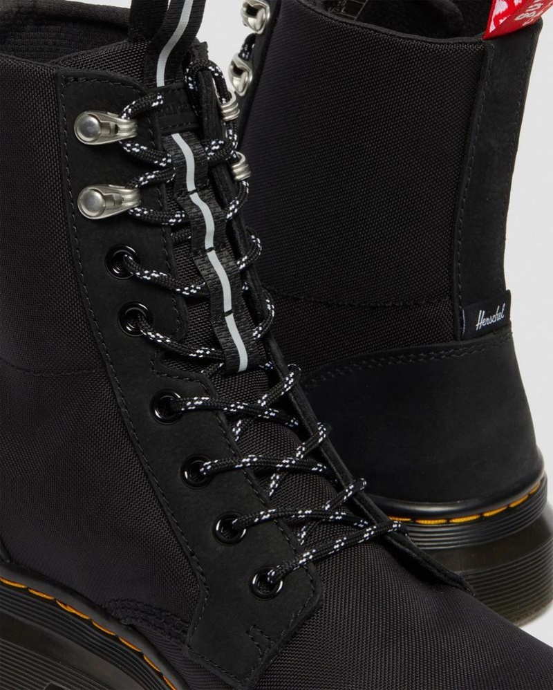 Botas Dr Martens Combs II Herschel Casuales Boots (Slippery Wp+Cordura Ballistic Nylon) Negras | NS97-F4OJ