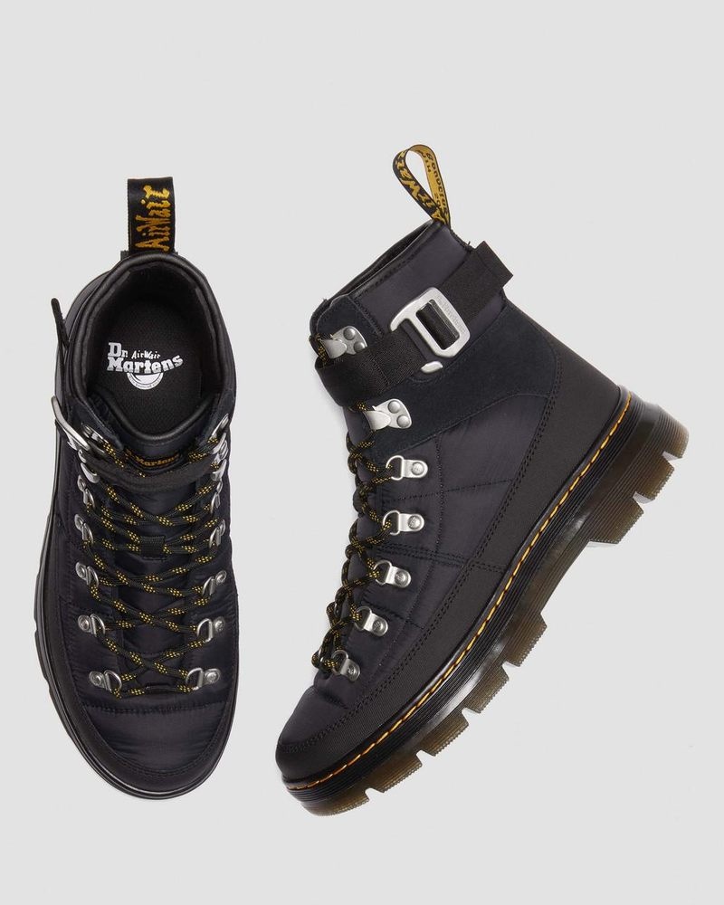 Botas Dr Martens Combs Tech Acolchado Casuales Boots Negras | NM73-D2DS