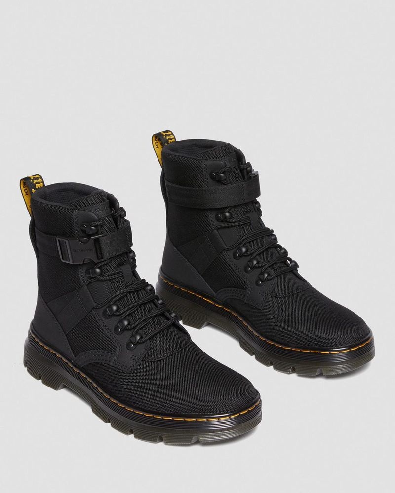 Botas Dr Martens Combs Tech II Extra Tough Utility Boots (Ajax+Extra Tough 50/50) Negras | WH52-L0MV