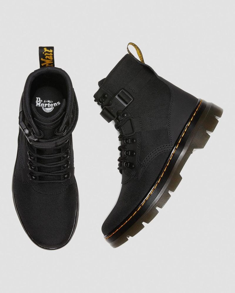 Botas Dr Martens Combs Tech II Extra Tough Utility Boots (Ajax+Extra Tough 50/50) Negras | WH52-L0MV