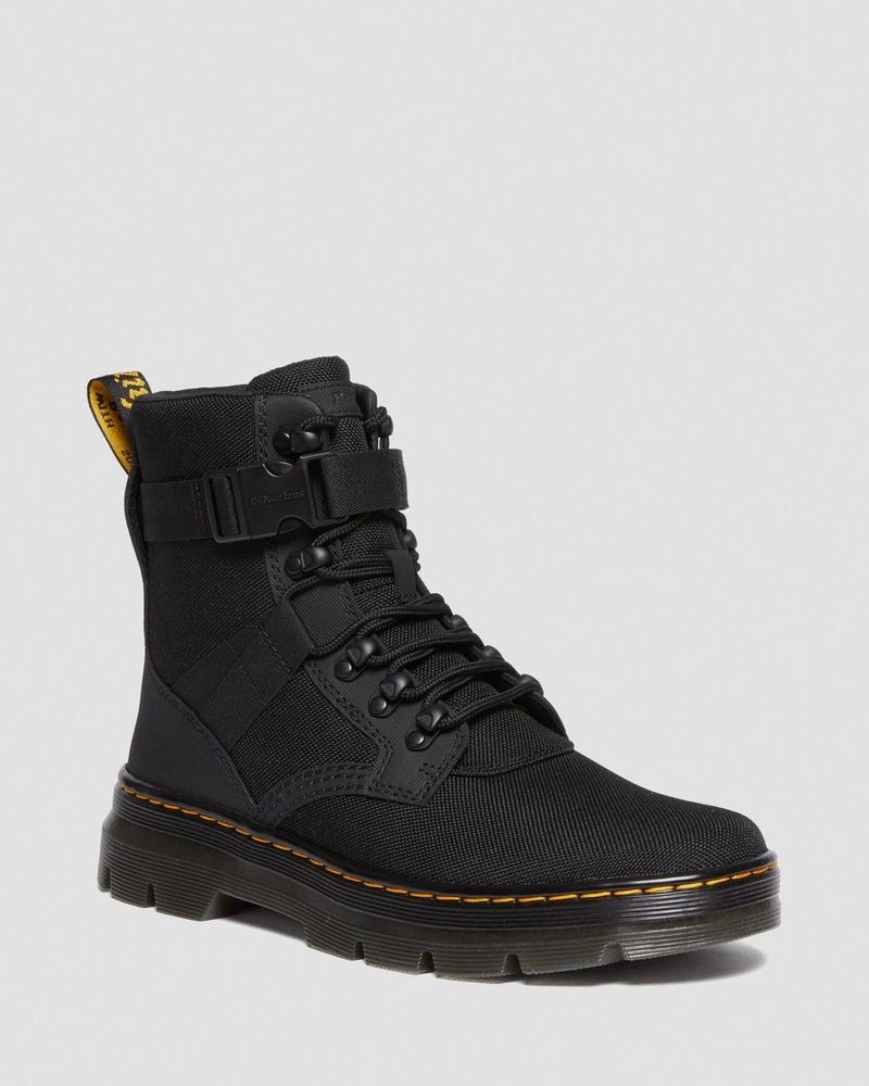 Botas Dr Martens Combs Tech II Extra Tough Utility Boots (Ajax+Extra Tough 50/50) Negras | WH52-L0MV