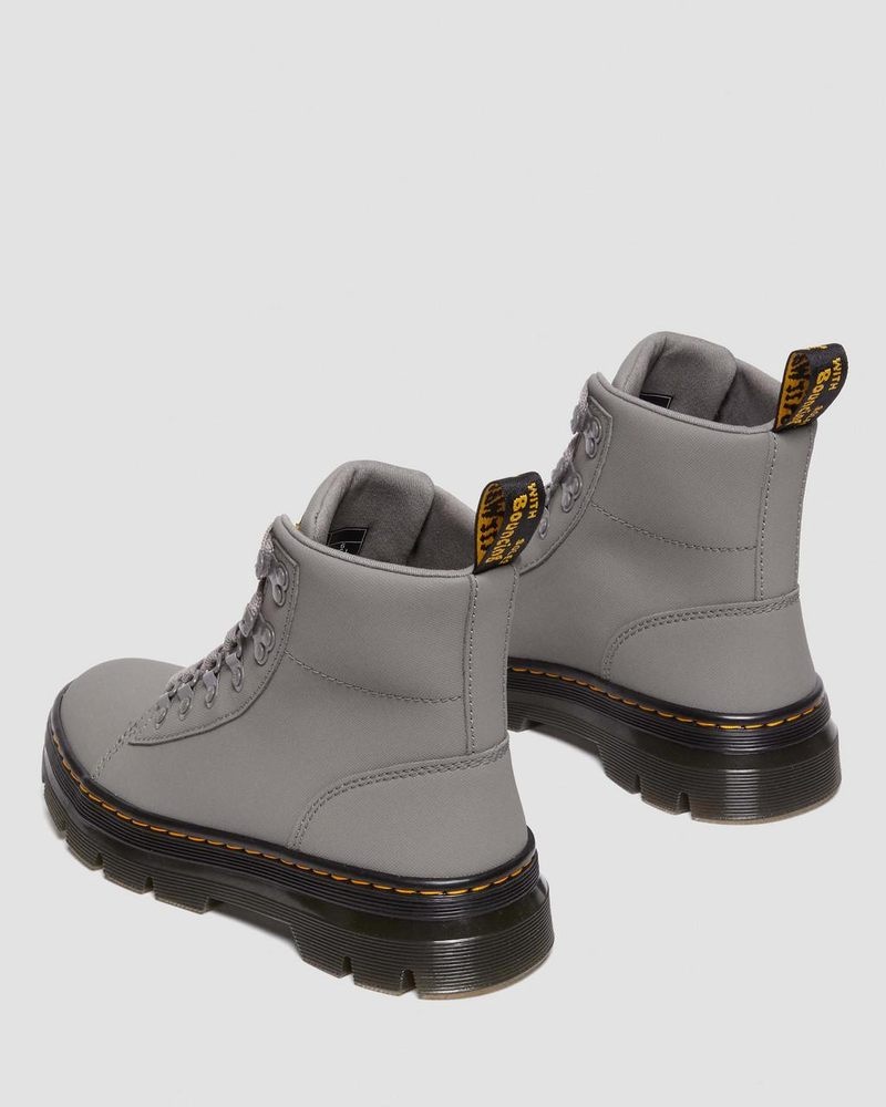 Botas Dr Martens Combs - Ajax Cuero Casuales Boots (Ajax) Gris | SI59-B2AW