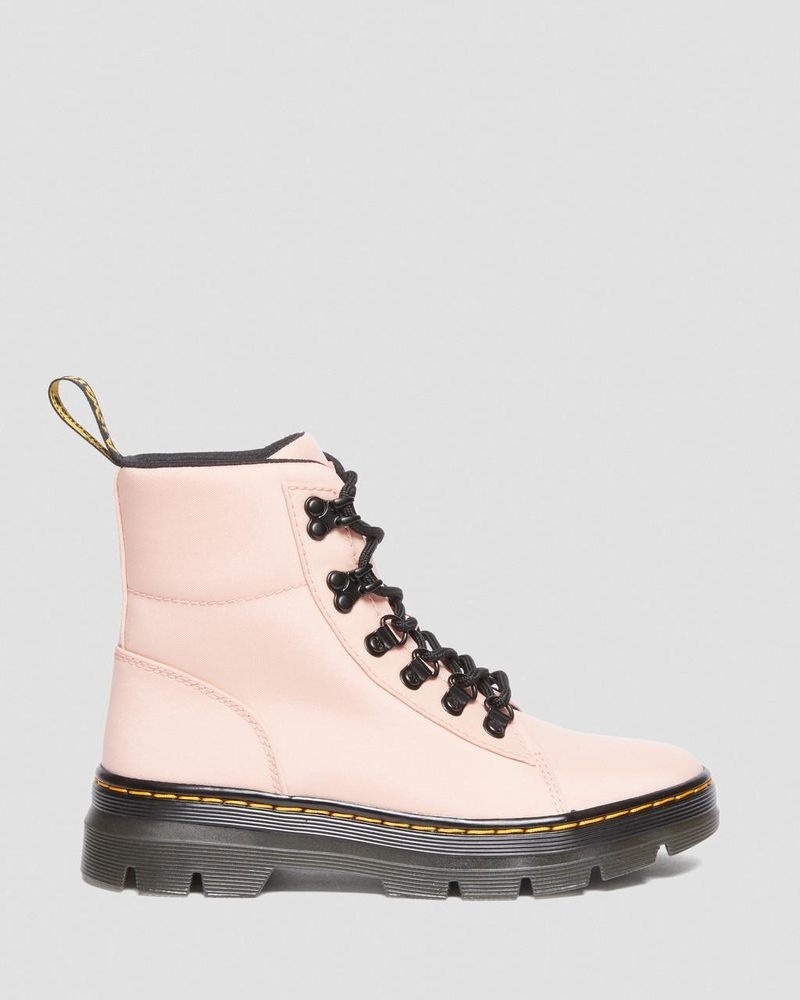 Botas Dr Martens Combs - Nylon & Cuero Casuales Boots (Cyclone Nylon) Beige | GI06-U1TZ