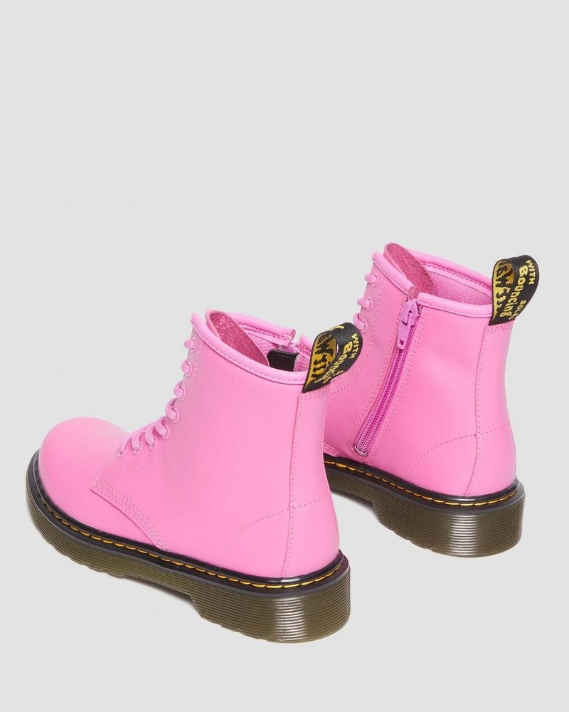 Botas Dr Martens Junior 1460 Cuero Encaje Up Boots (Romario) Rosas | MO02-G0SC