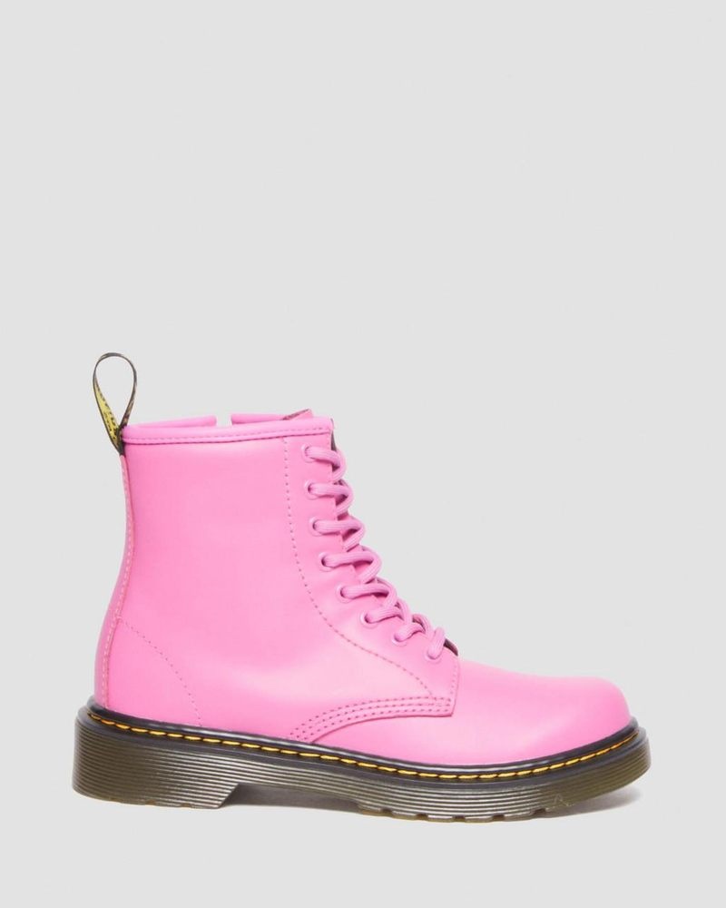 Botas Dr Martens Junior 1460 Cuero Encaje Up Boots (Romario) Rosas | MO02-G0SC