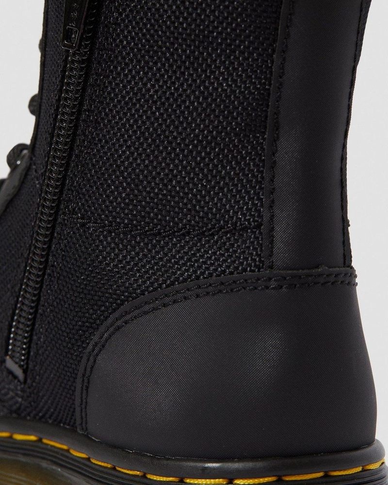 Botas Dr Martens Junior Combs Extra Tough Poly Casuales Boots (Extra Tough 50/50+Rubbery) Negras | SH68-Y4GL