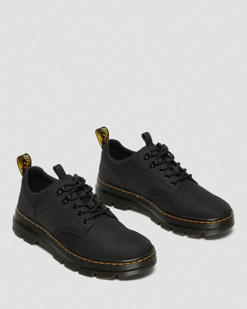 Botas Dr Martens Reeder Utility Shoes Negras | XJ59-P5WX