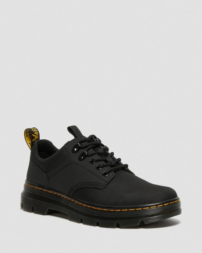 Botas Dr Martens Reeder Utility Shoes Negras | XJ59-P5WX