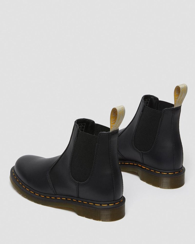 Botas Dr Martens Vegan 2976 Felix Chelsea Boots (Felix Rub Off) Negras | ZI79-X5WQ