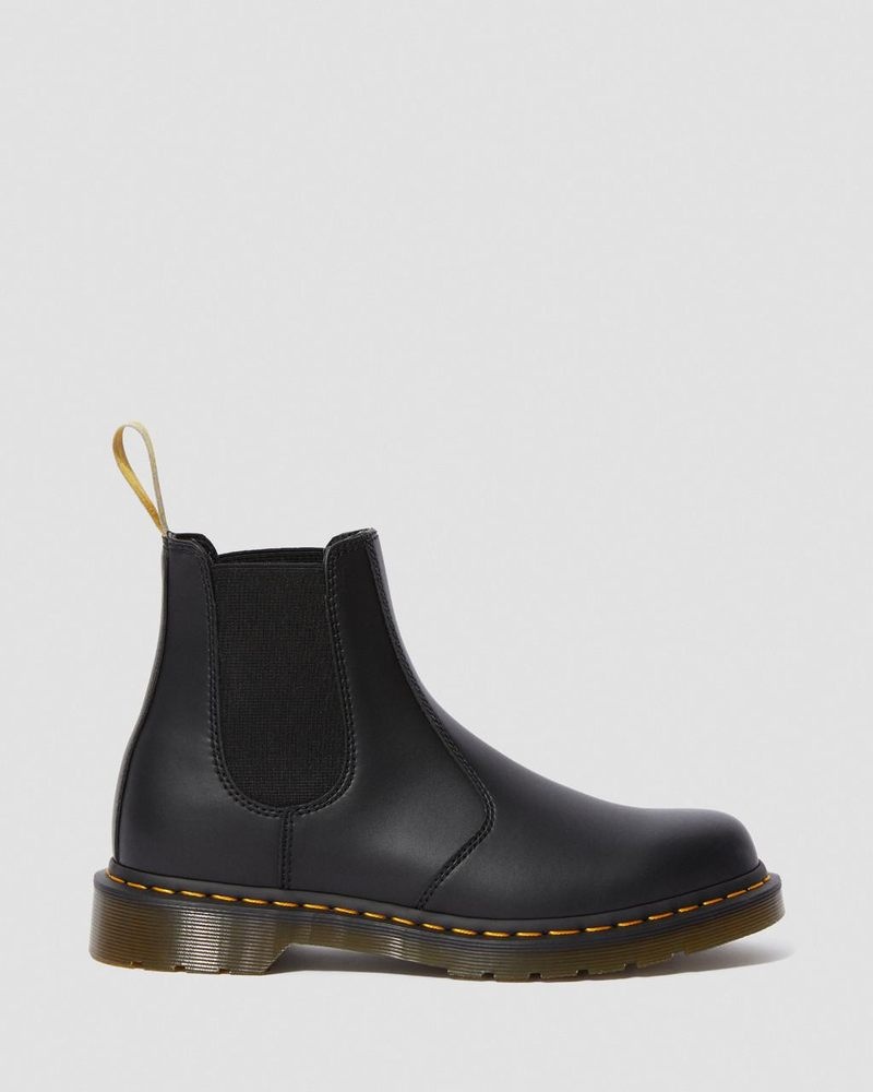 Botas Dr Martens Vegan 2976 Felix Chelsea Boots (Felix Rub Off) Negras | ZI79-X5WQ