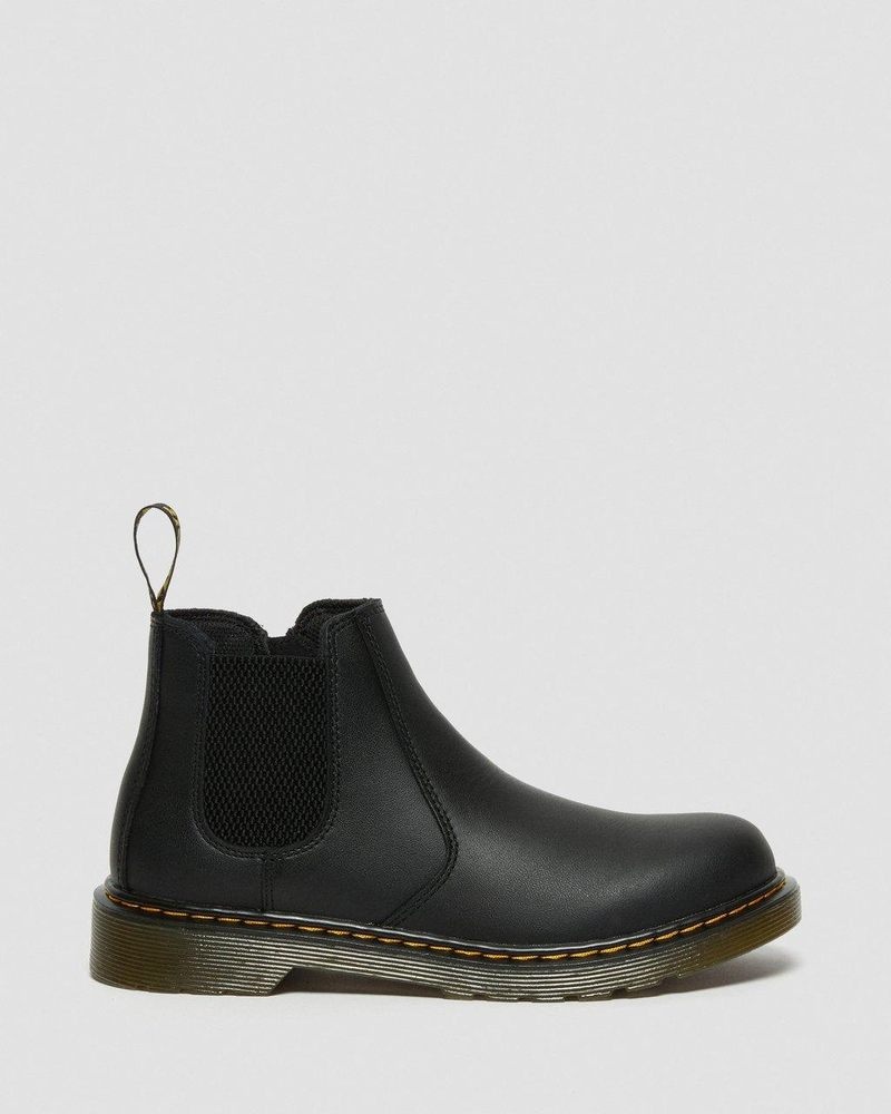 Botas Dr Martens Youth 2976 Softy T Cuero Chelsea Boots (Softy T) Negras | UW09-X9OI